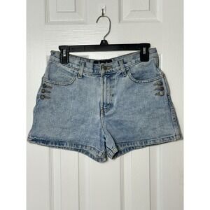 Lei‎ Vintage Denim Jean Shorts Juniors Size 7 00's Y2K Classic
